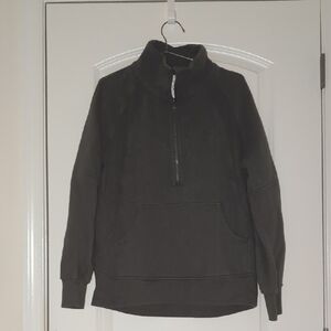 Black Zip Up Sweater